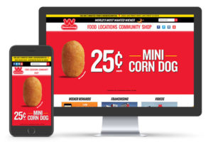 Wienerschnitzel.com Responsive Website by Ripcord Digital Inc.