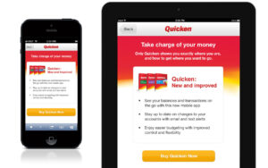 Quicken Landing Page by Ripcord Digital Inc.