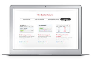 Quicken Landing Page by Ripcord Digital Inc.