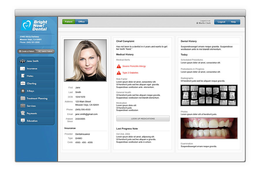Smile Brands Patient Profile by Ripcord Digital Inc.