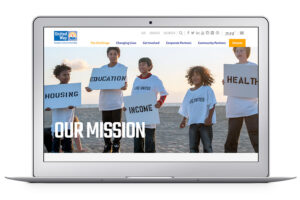 United Way Orange County CA Website by Ripcord Digital Inc.