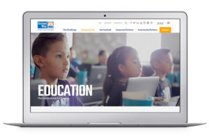 United Way Orange County CA Website Education by Ripcord Digital Inc.