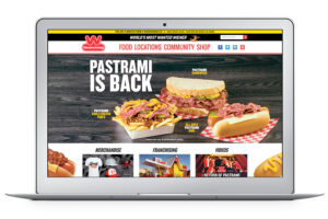 Wienerschnitzel Website Homepage by Ripcord Digital Inc