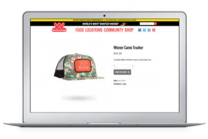 Wienerschnitzel Website Shop by Ripcord Digital Inc