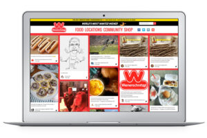 Wienerschnitzel Website Social Feed by Ripcord Digital Inc