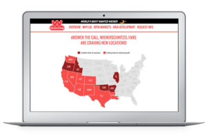 Wienerschnitzel Franchising Areas by Ripcord Digital Inc